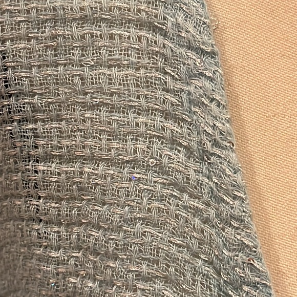 Sunday st tropez - Made in France - Woven Linen Short Sleeve Poncho One Size - Picture 5 of 14